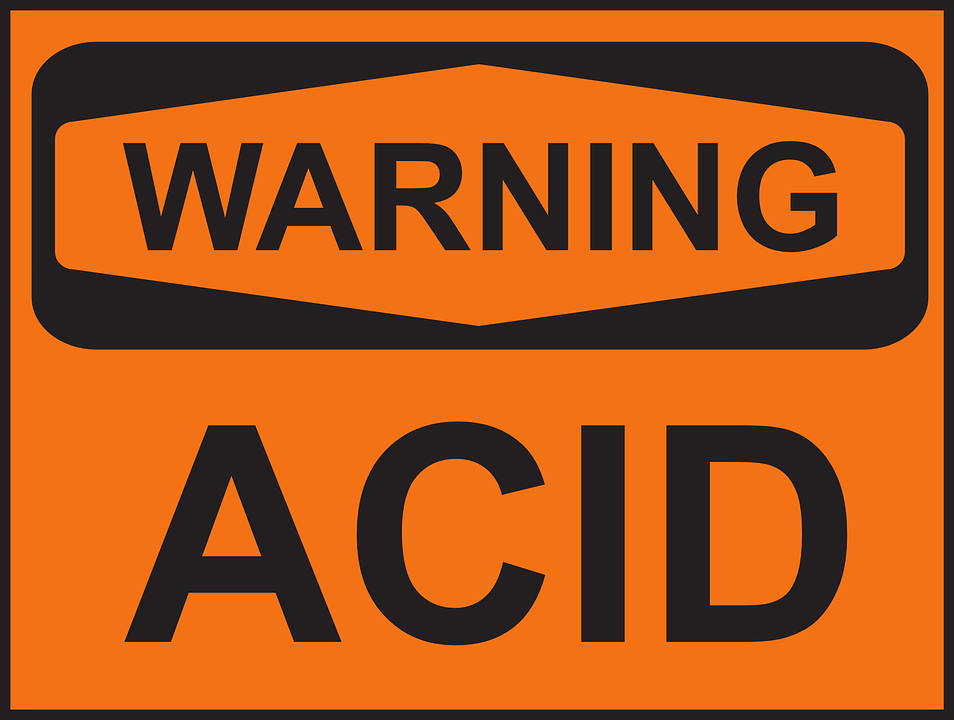 Advice on acid attacks