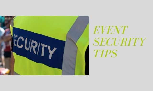 Event Security Tips