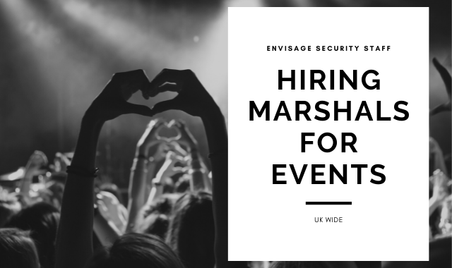 Hiring Marshals for Events