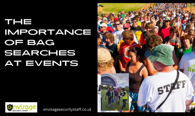 event security bag checking