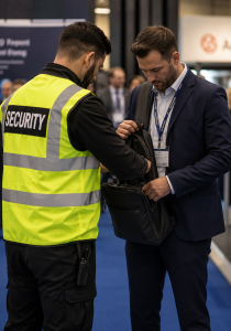 conference bag checks security
